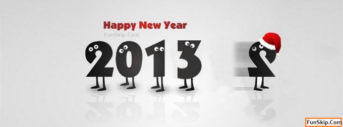 Happy New Year 2013 Facebook Cover Happy New Year 2013 Facebook Cover
