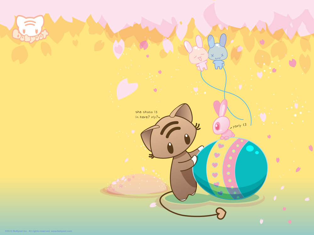 Mo and the Easter Bunny Wall