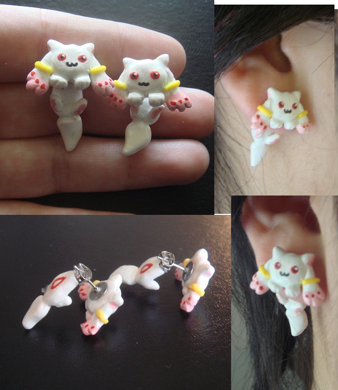 Kyubey Stud Earrings