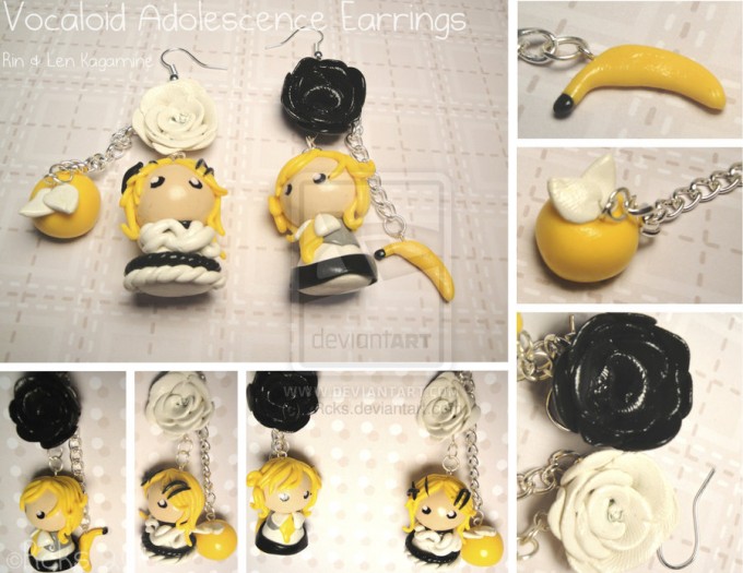 Vocaloid Adolescence Earrings