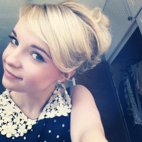 Vintage Blonde Hair Vintage Hairstyle