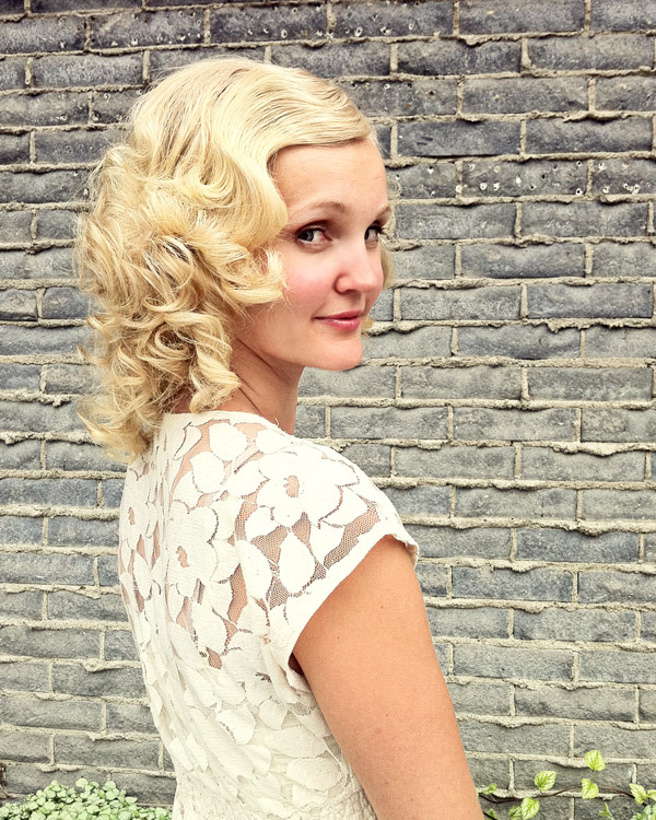 Retro Vintage White Elephant Style Vintage Hairstyle