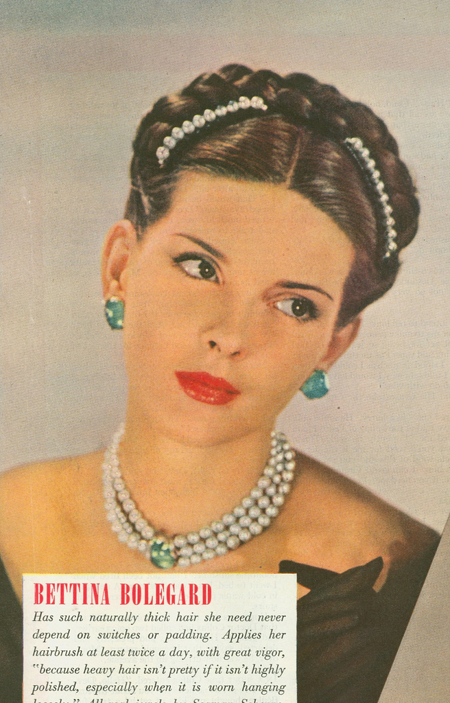 Hairstyle 1944 Vintage Hairstyle