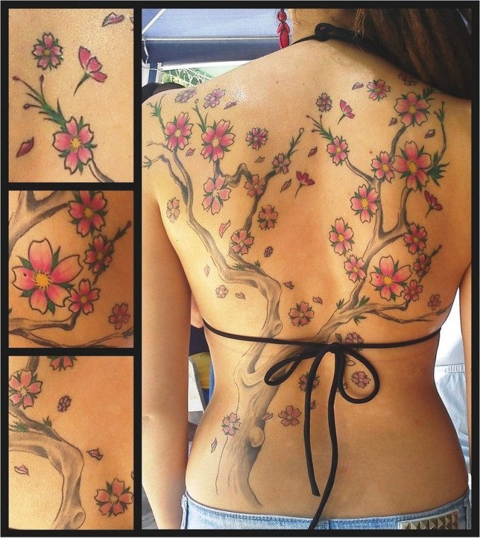 Sakura -Cherry Blossom- Tattoo