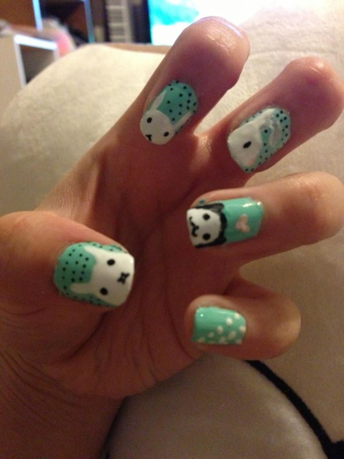 Some Bunnies and Dots~