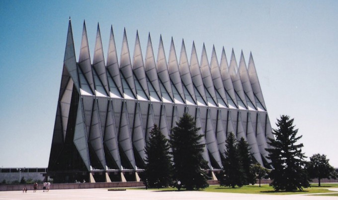 Air Force Academy Chapel (Colorado, United States) Air Force Academy Chapel (Colorado, United States)
