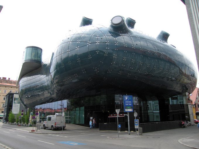 Graz 028 Blob architecture - Kunsthaus Graz