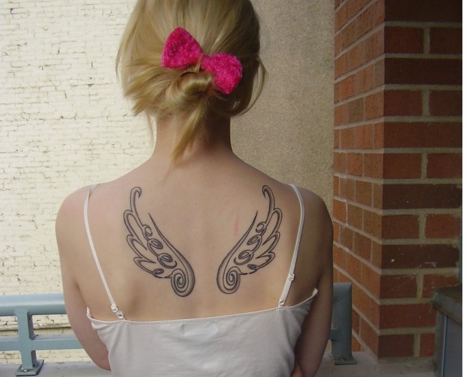 Final fantasy Wing Tattoo