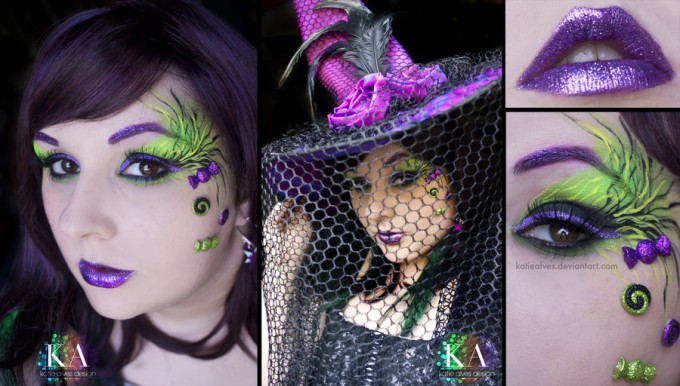 candy with makeup tutorial