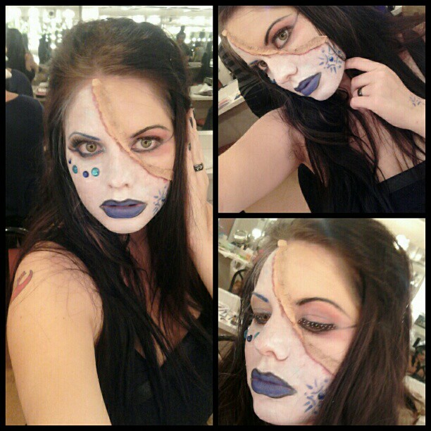 ice witch makeup