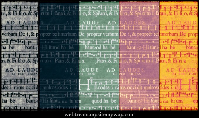Grunge Music Score Patterns