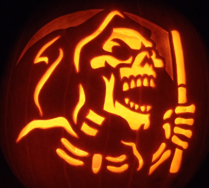 Spooky Pumpkin Carving Idea