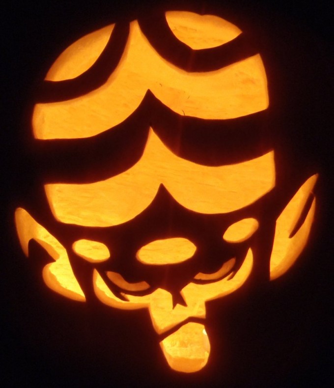 Spooky Pumpkin Carving Idea