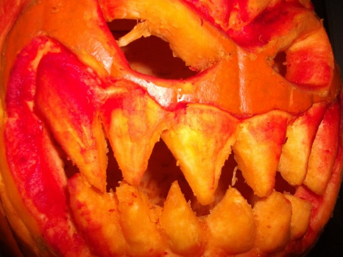 Spooky Pumpkin Carving Idea