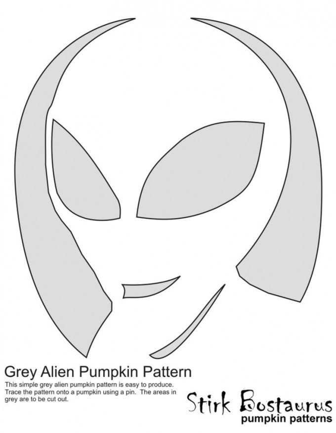 free pumpkin carving pattern-stencil
