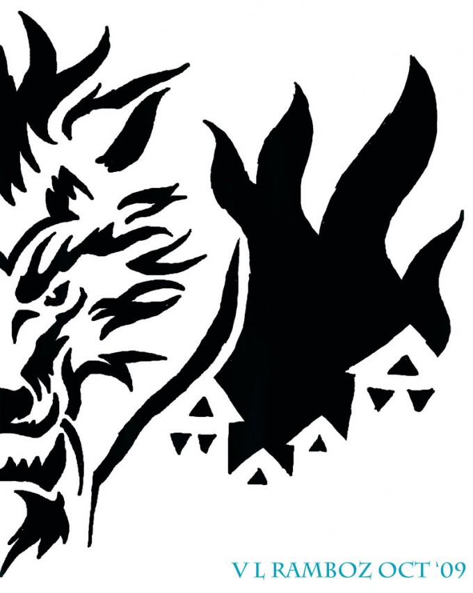 free pumpkin carving pattern-stencil