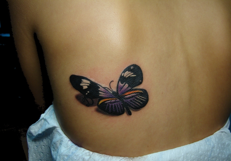 20+ Cute Butterfly Tattoos On Back For Women – EntertainmentMesh