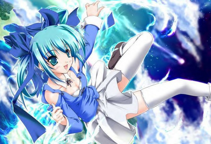 Anime girl desktop