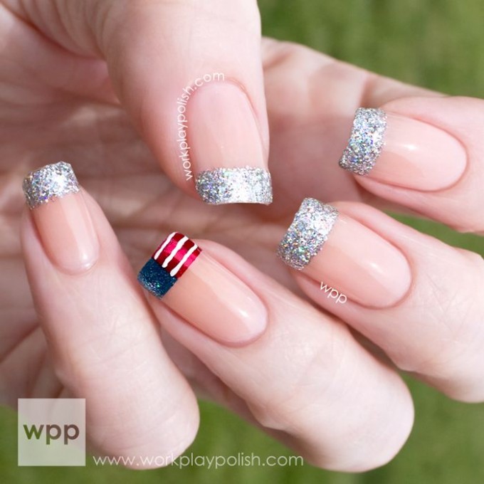 Happy Fourth Of July Nails