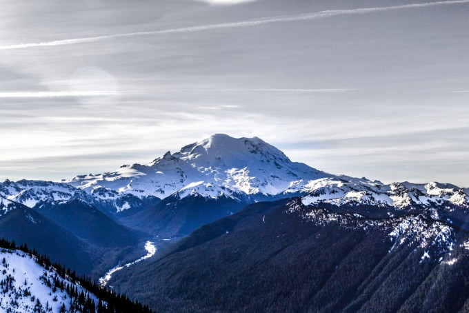 Mount Rainer View from Crystal Mountain