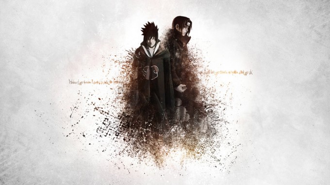 Sasuke and Itachi Akatsuki Wallpaper