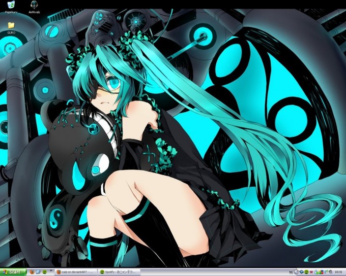Wallpaper: Miku Hatsune