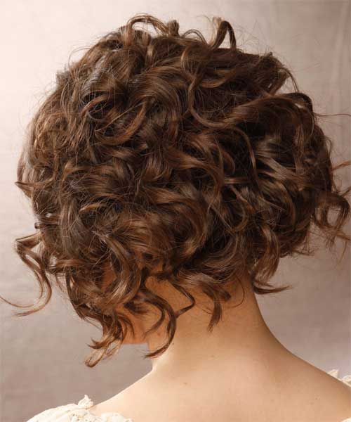 Cute Updos For Short Curly Hair