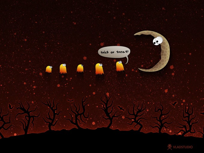 Trick or Treat Red