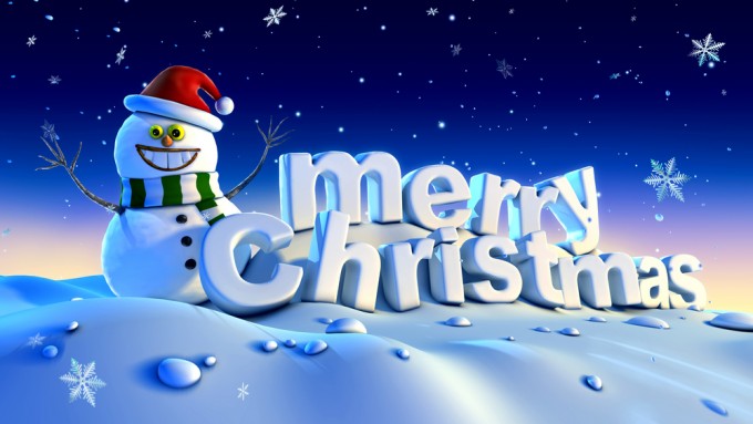 cool-snowman-merry-christmas-wallpaper