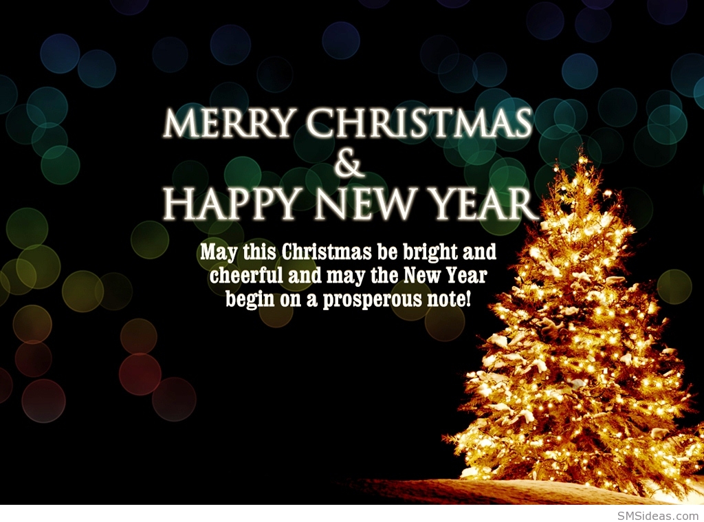 50 Beautiful Merry Christmas And Happy New Year Pictures ...