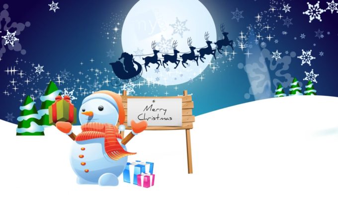 Merry Christmas Snowman