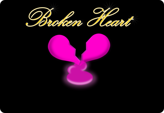 broken heart background