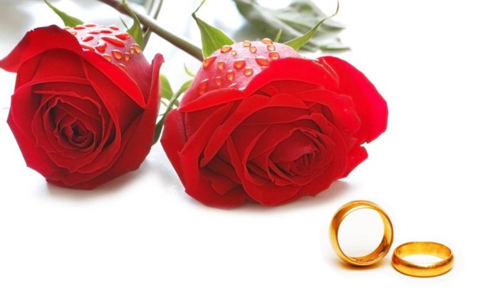 roses and rings