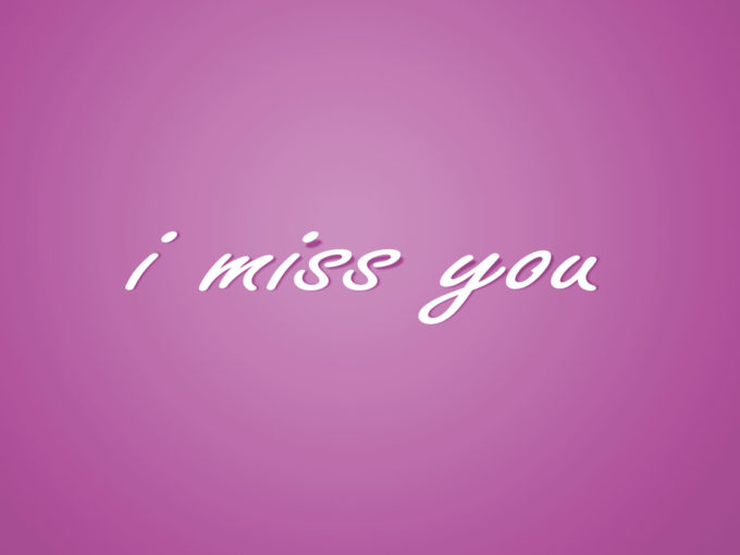 i miss you purple background wallpaper