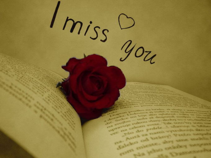 i miss you status picture