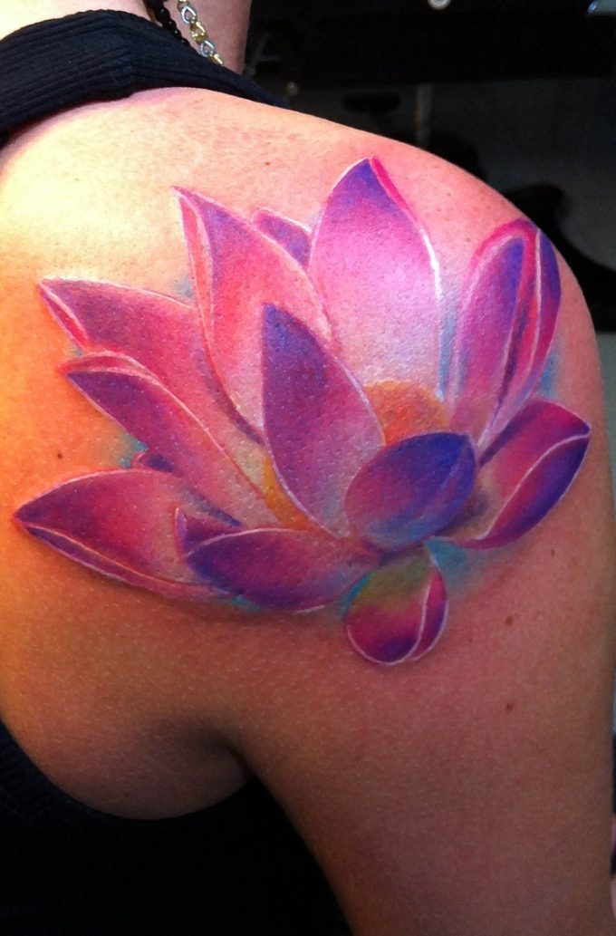 Lotus Flower Tattoo