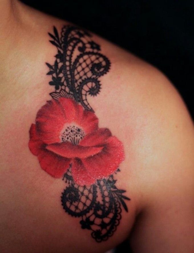 flower tattoo patterns