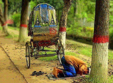 prayer at roadside