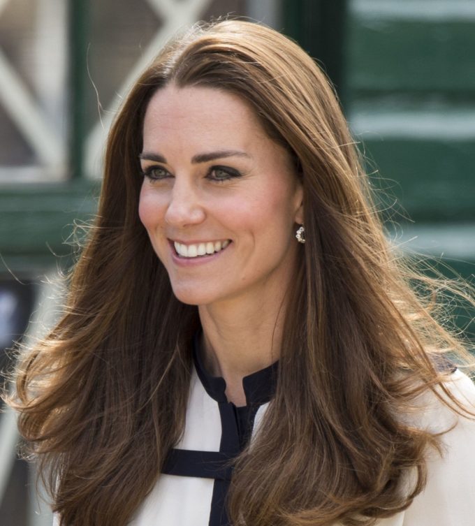Kate Middleton long layered haircut