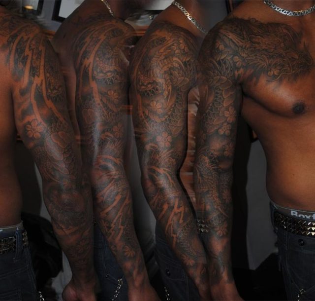 25 Awesome Arm Tattoo Ideas For Black Men EntertainmentMesh