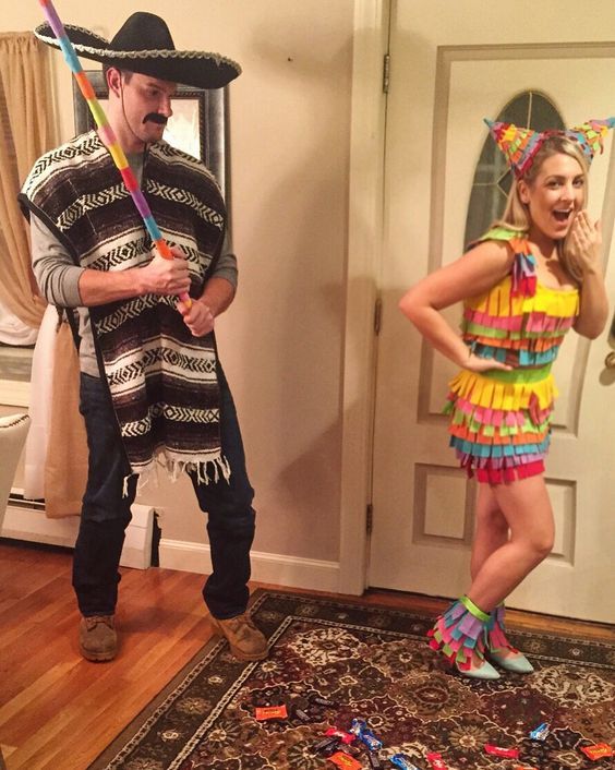 DIY Cute Funny Unique Couples Halloween Costume Ideas EntertainmentMesh