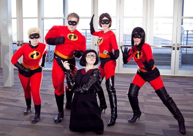 The Incredibles Group halloween Costume ideas