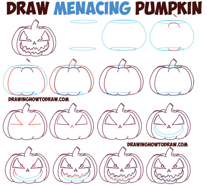 Menacing Pumpkin Tutorial