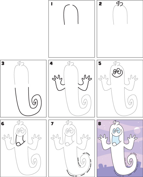 draw a ghost