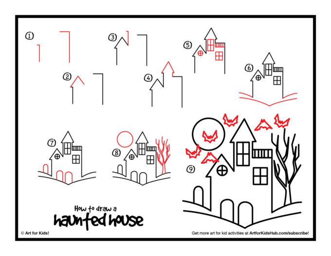 scary haunted house