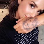 Demi Lovato Lion Tattoo