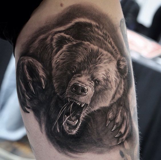 Grizzly Bear Tattoos