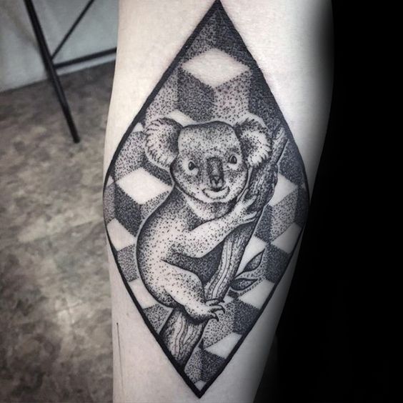 Koala Bear Tattoo