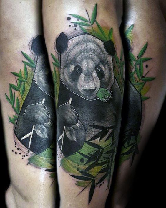 Panda Bear Tattoo