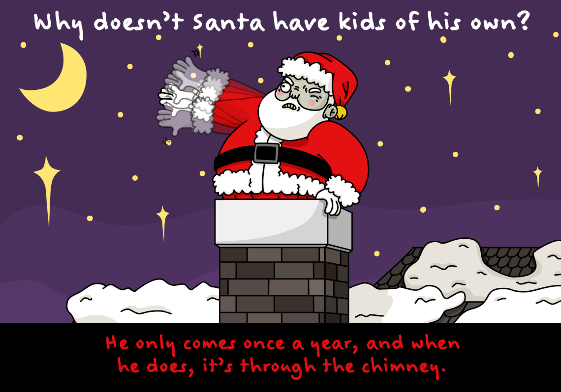 25 Most Cute Funny Santa Claus Jokes for Kids EntertainmentMesh